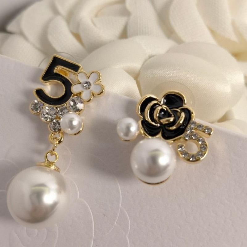 Ch*el earrings